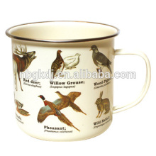 Taza del esmalte de los animales salvajes Taza del esmalte de los animales salvajes